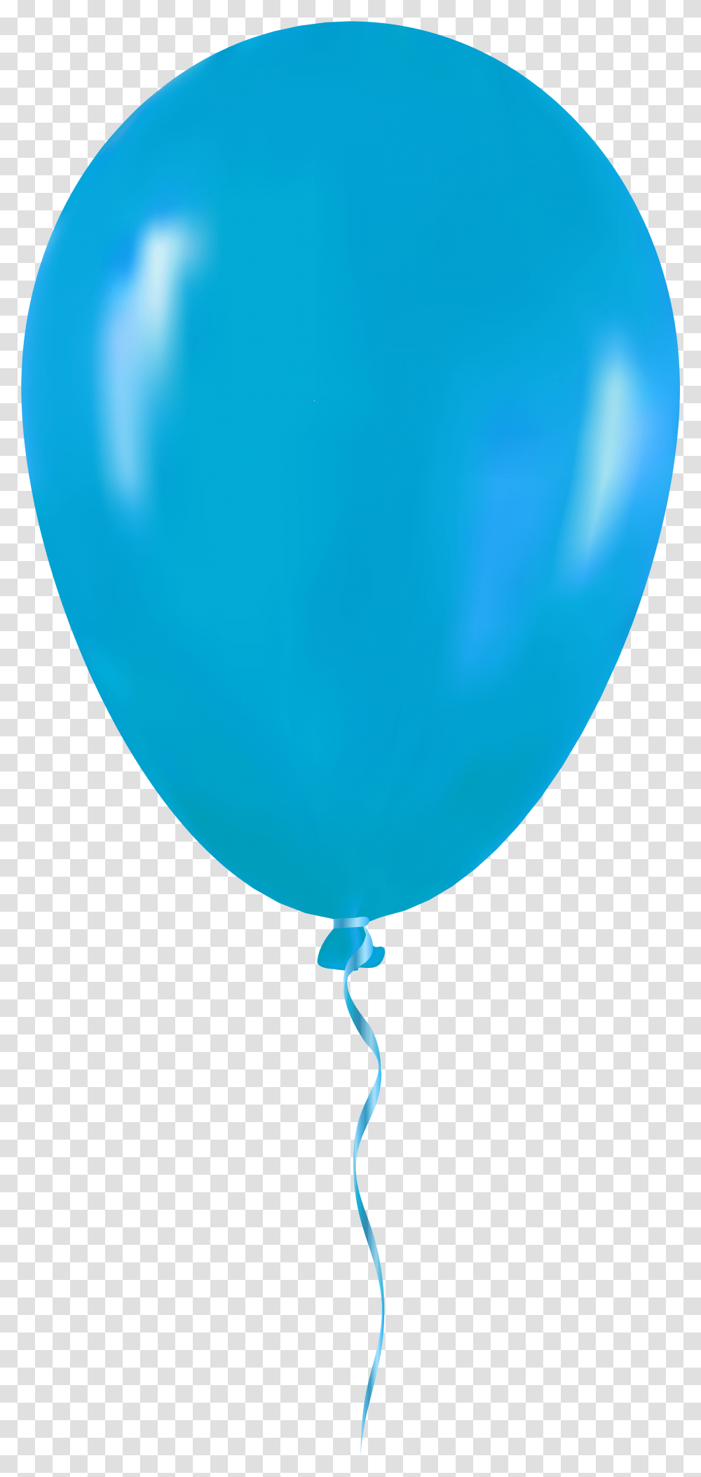 Light Blue Balloon Clip Art Background Single Balloon Transparent Png