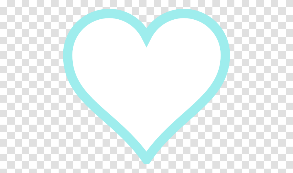 Light Blue Clipart Turquoise Heart, Cushion, Label, Sticker Transparent Png