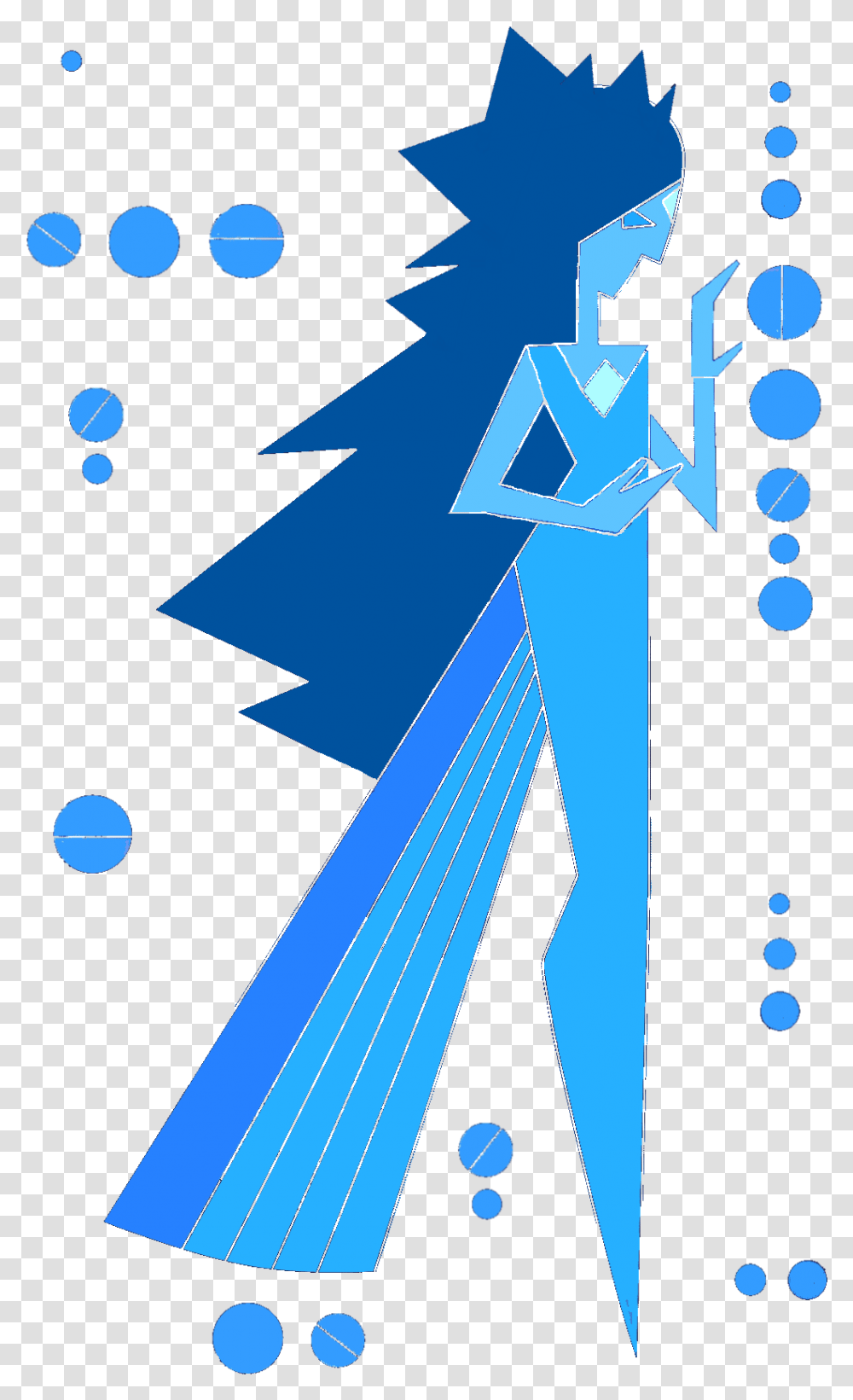 Light Blue Diamond Corrupted Blue Diamond Steven Universe, Number Transparent Png