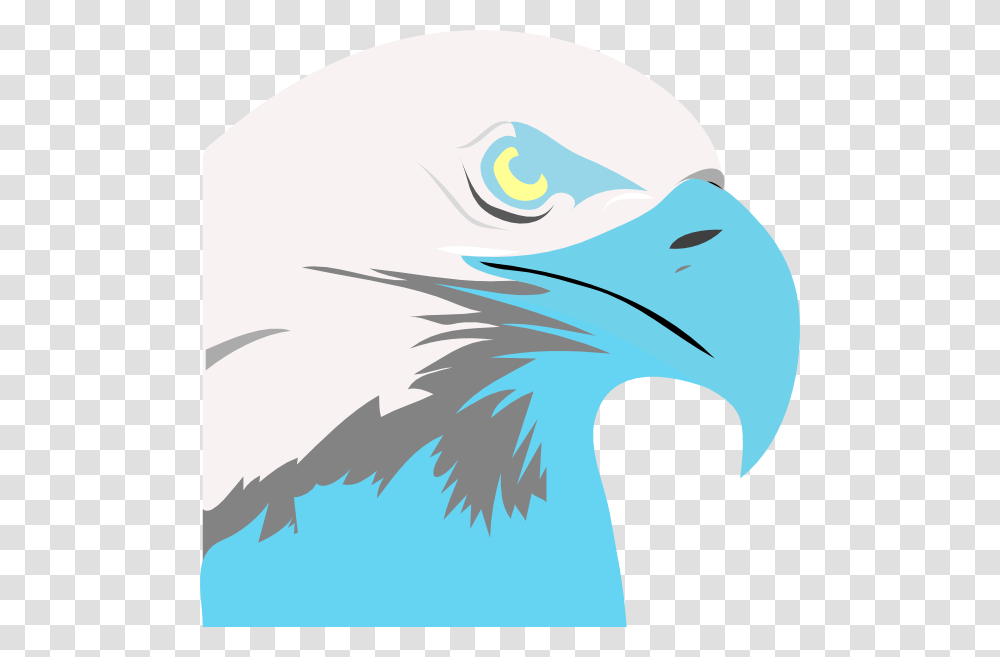 Light Blue Eagle Clip Art, Bird, Animal, Bald Eagle, Beak Transparent Png