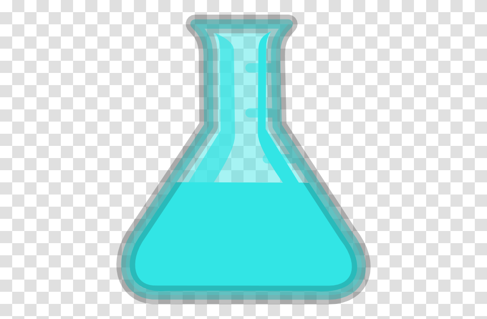 Light Blue Flask Lab Clip Art, Bottle, Jar, Vase, Pottery Transparent Png