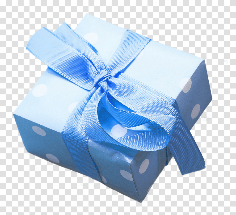 Light Blue Gift Transparent Png