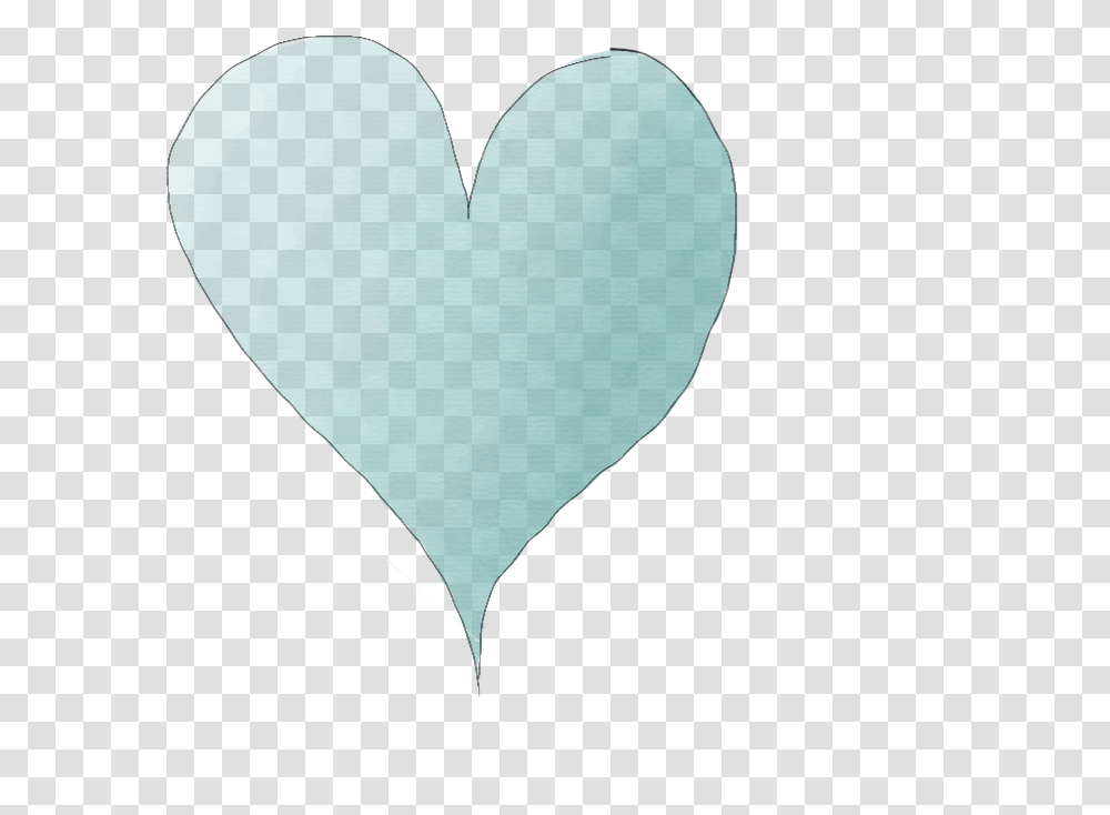 Light Blue Heart Heart, Balloon, Cushion, Pillow Transparent Png