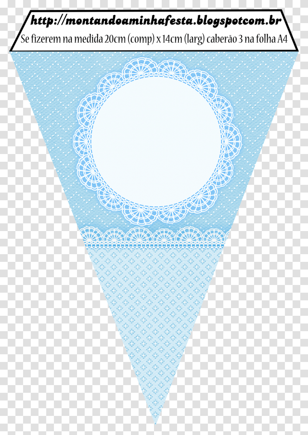 Light Blue Lace Free Printable Banner, Rug, Triangle, Cone, Lingerie Transparent Png