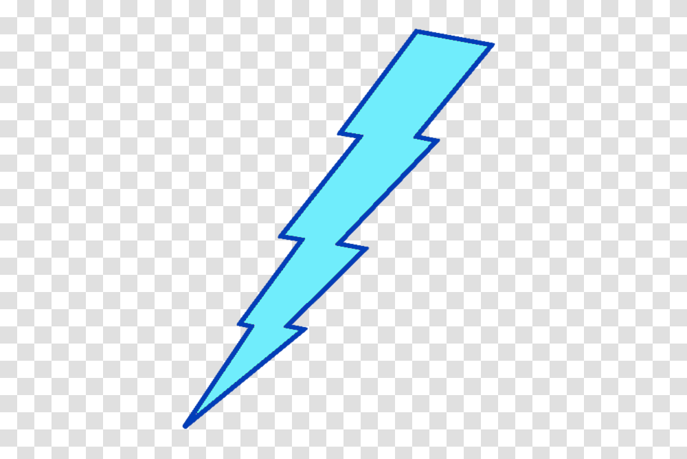 Light Blue Lightning Bolt Blue Lightning Bolt Clipart, Symbol, Vehicle, Transportation, Arrow Transparent Png