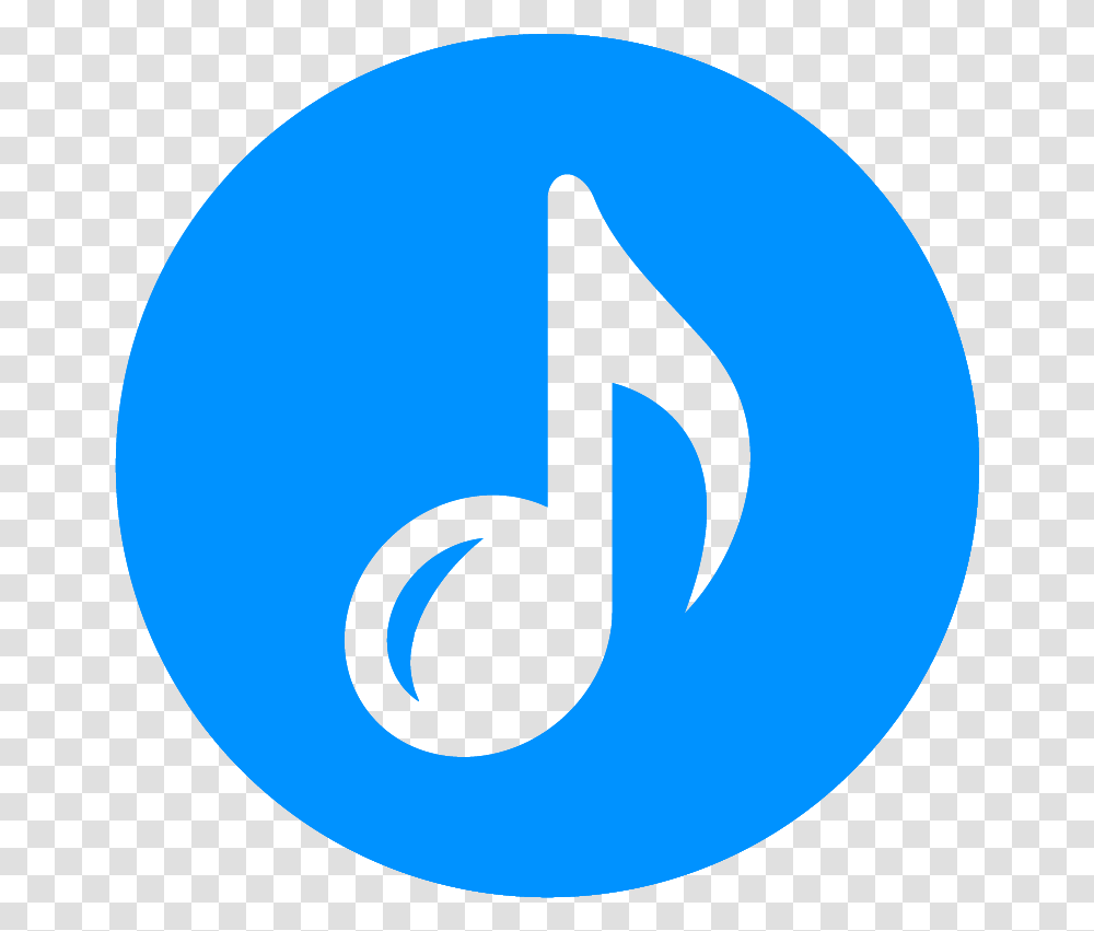 Light Blue Music Note Icon Music Logo Purple, Symbol, Trademark, Text, Alphabet Transparent Png