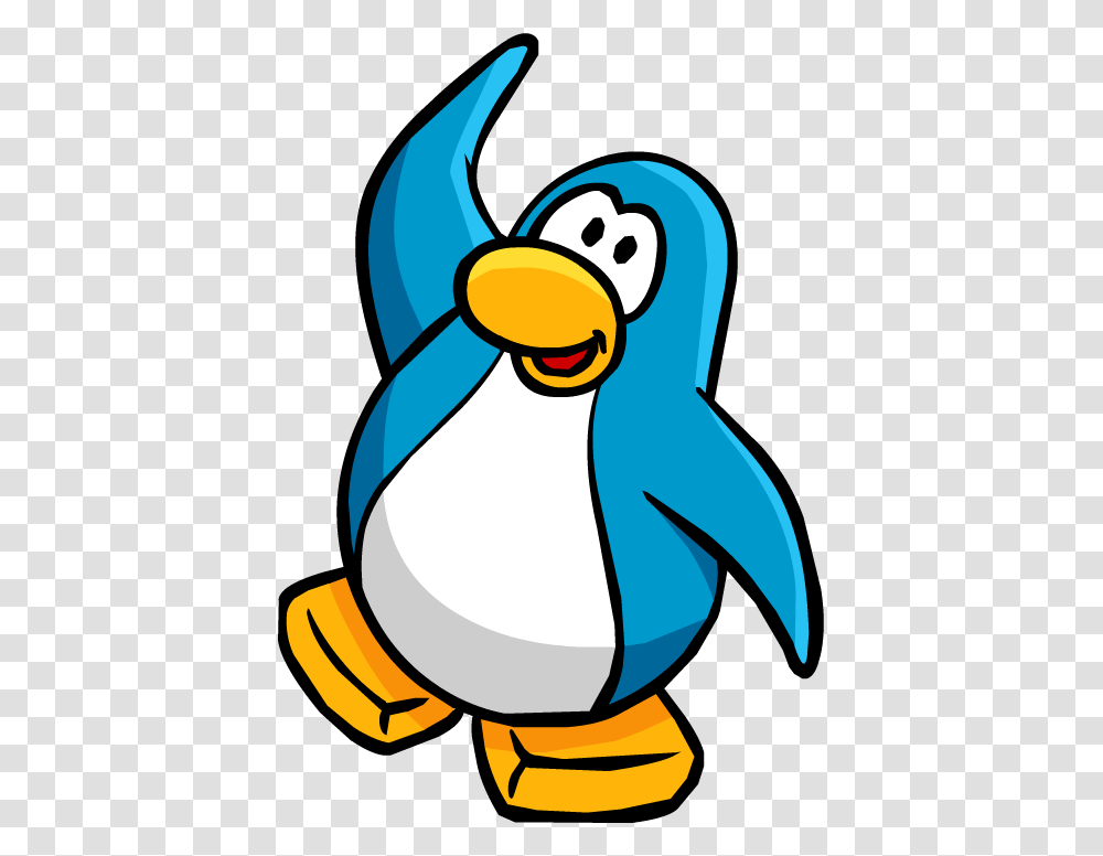 Light Blue Penguin Nc9 Club Penguin Blue Penguin, Bird, Animal Transparent Png