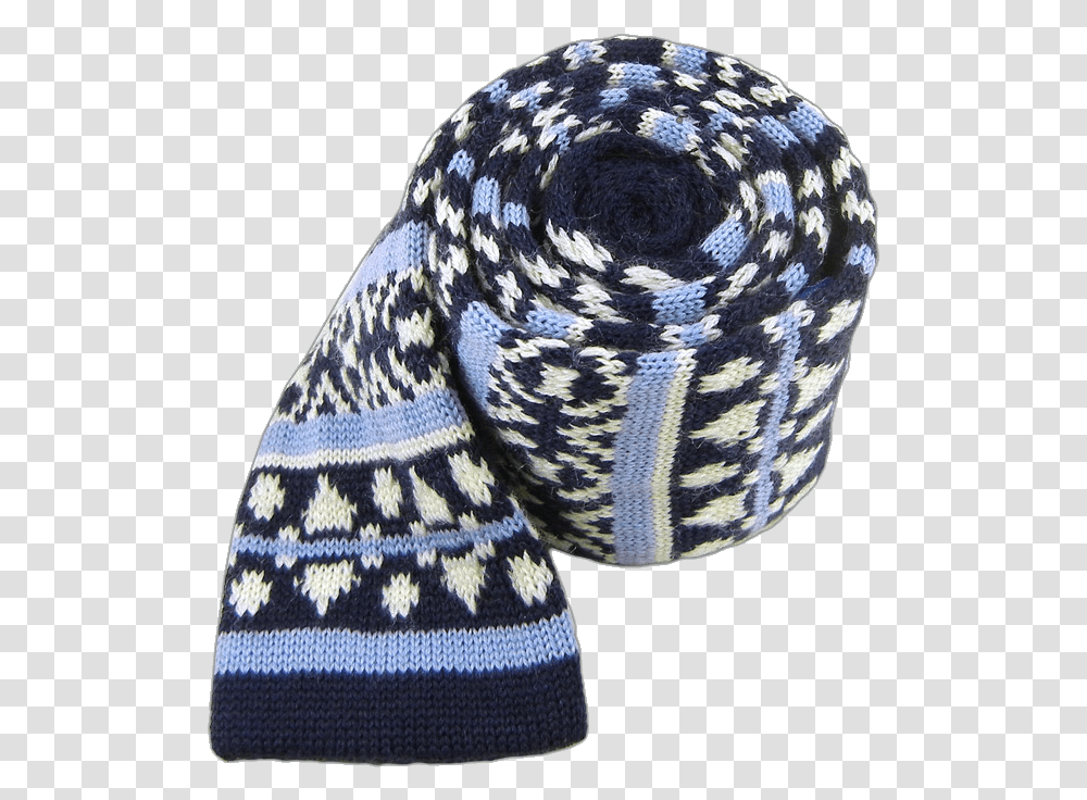Light Blue Sioux Knit Tie Beanie, Apparel, Scarf, Rug Transparent Png