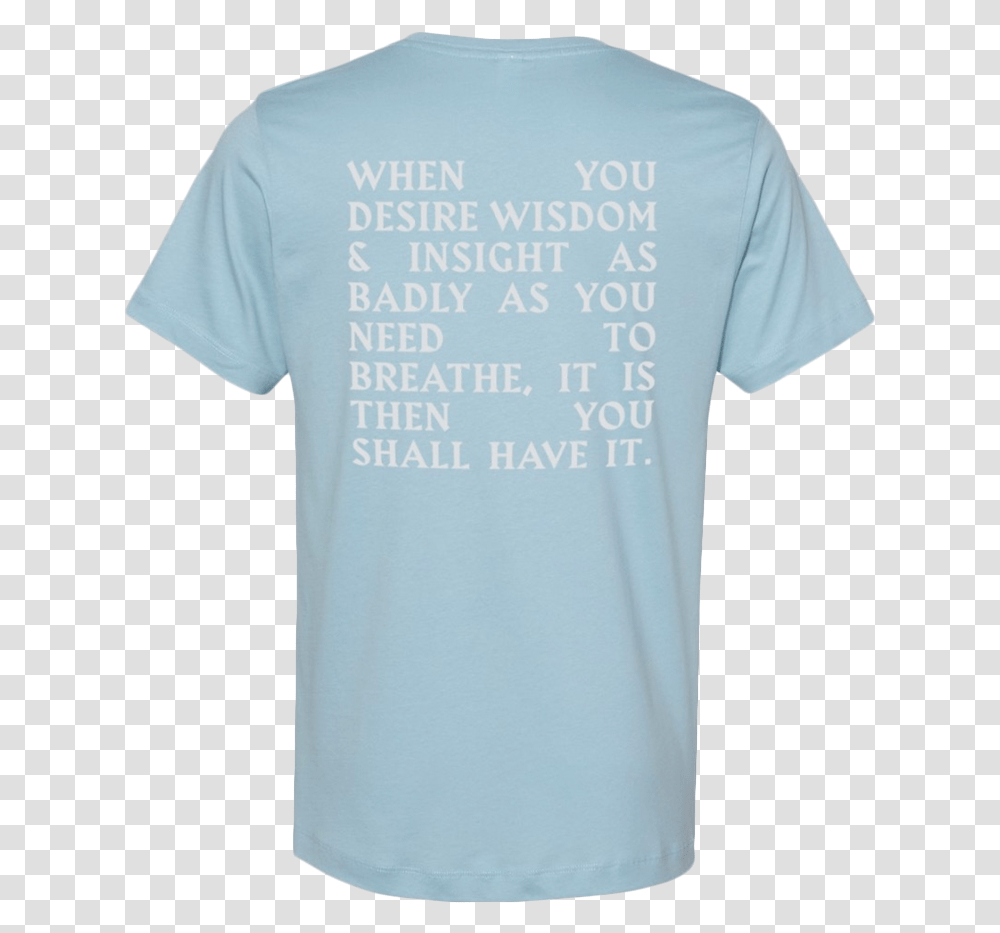 Light Blue Socrates Quote Band Tee Unisex, Clothing, Apparel, T-Shirt, Word Transparent Png