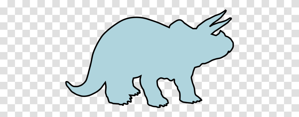 Light Blue Triceratops Svg Clip Art For Web Download Animal Figure, Mammal, Wildlife, Cat, Pet Transparent Png