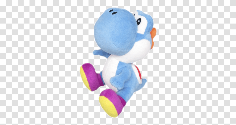 Light Blue Yoshi Plush, Toy, Sweets, Food, Confectionery Transparent Png