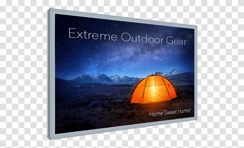 Light Box Poster, Camping, Mountain Tent, Leisure Activities Transparent Png