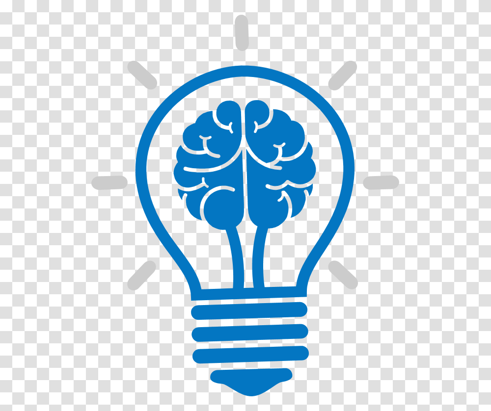 Light Brain Incandescent Bulb Cartoon Icon Clipart Smart Brain Light, Hand, Stencil, X-Ray, Ct Scan Transparent Png
