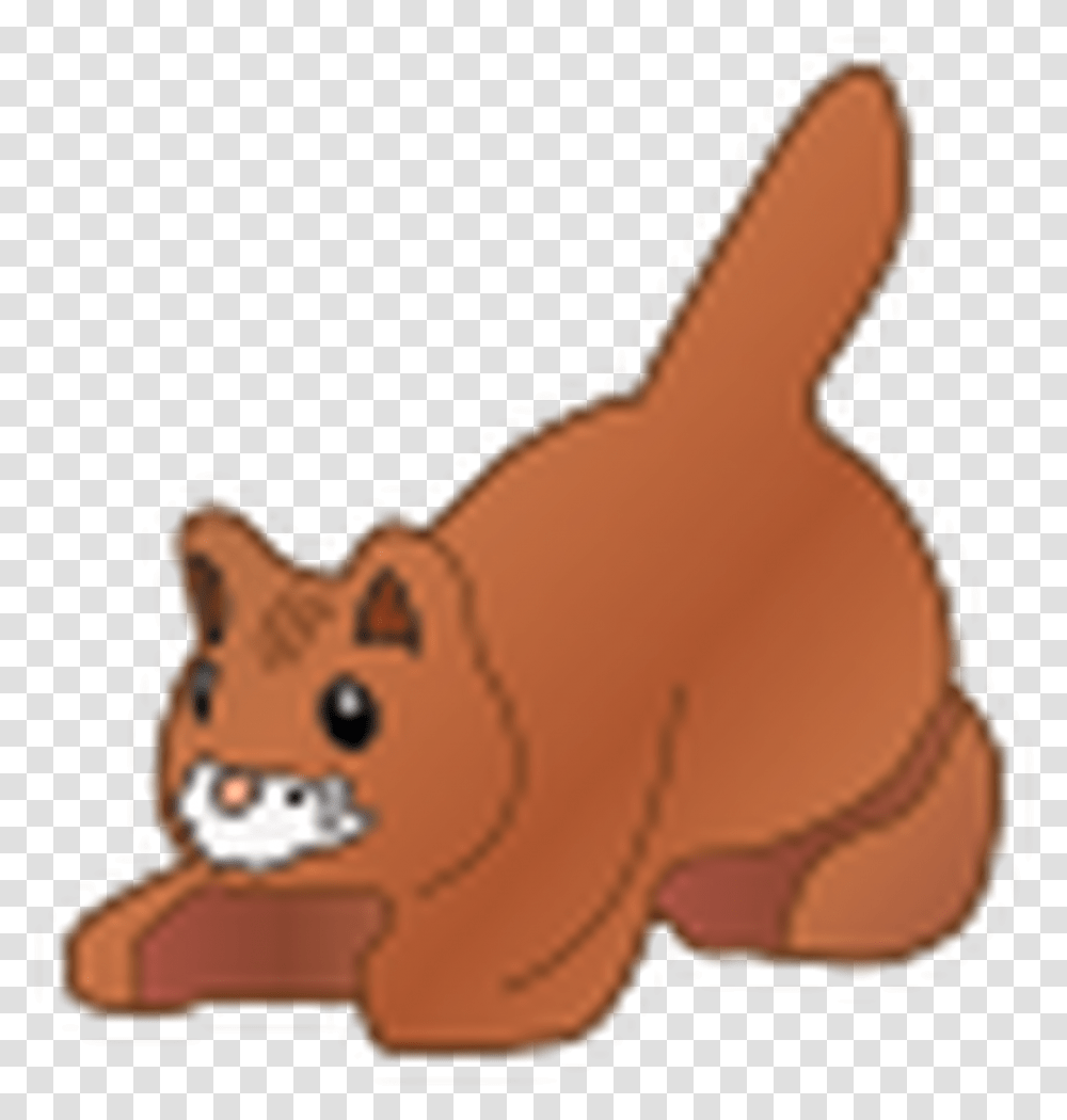 Light Brownginger Cat Animal Figure, Mammal, Wildlife, Rodent, Weasel Transparent Png