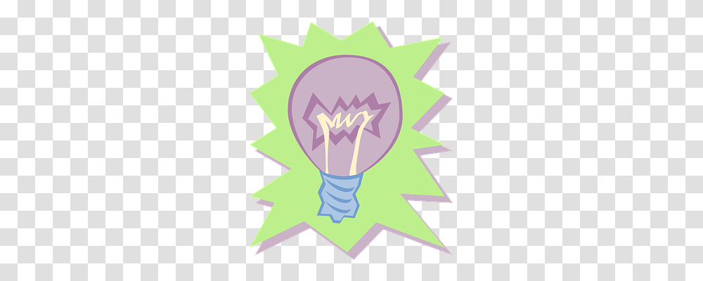 Light Bulb Purple, Flyer Transparent Png