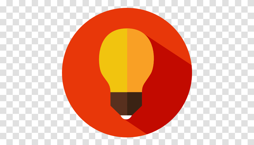Light Bulb Circle Light Bulb Icon, Hot Air Balloon, Aircraft, Vehicle, Transportation Transparent Png