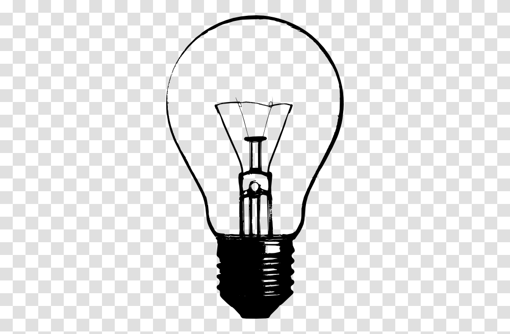 Light Bulb Clip Art, Lightbulb, Lamp, Stencil Transparent Png