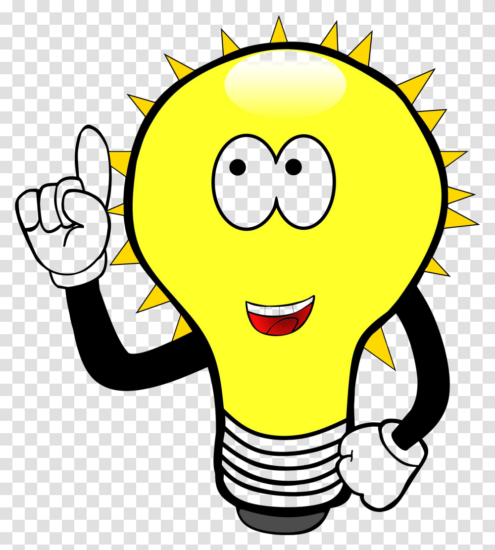 Light Bulb Clipart, Lightbulb, Hand Transparent Png