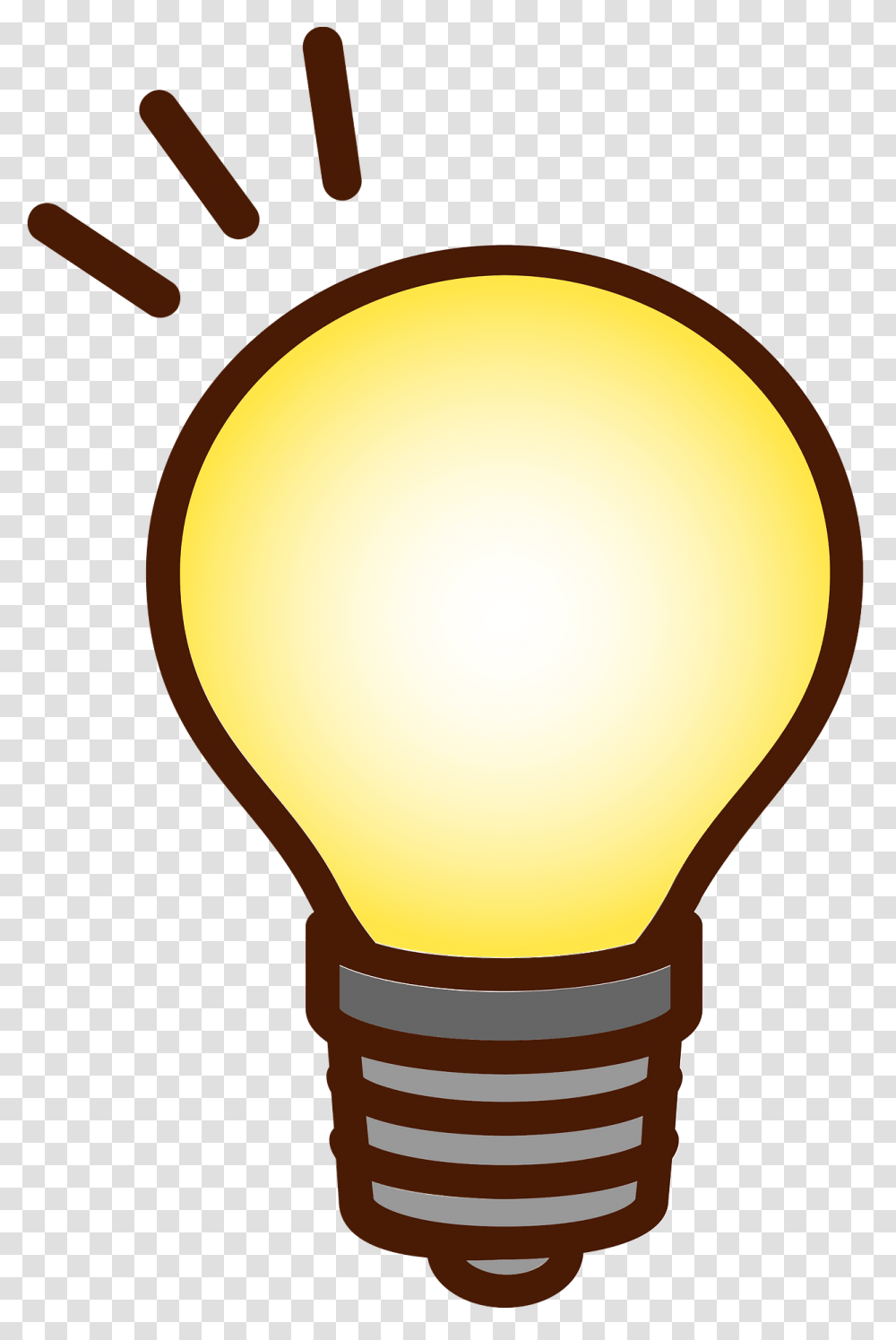 Light Bulb Clipart, Lightbulb, Lamp Transparent Png