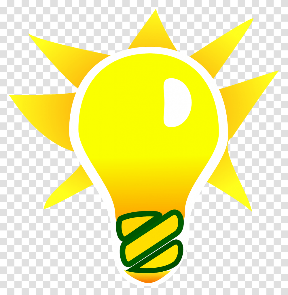 Light Bulb Clipart Strong, Lightbulb, Star Symbol, Lighting Transparent Png