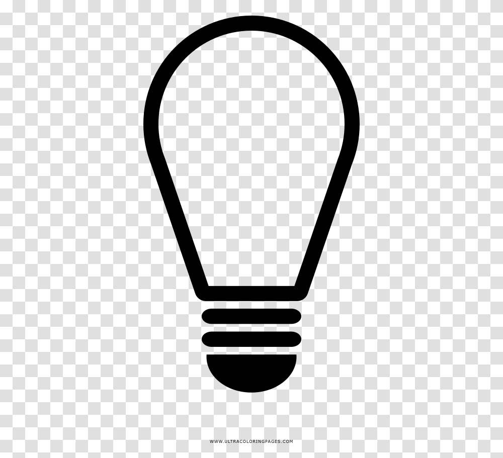 Light Bulb Coloring Page, Gray, World Of Warcraft Transparent Png