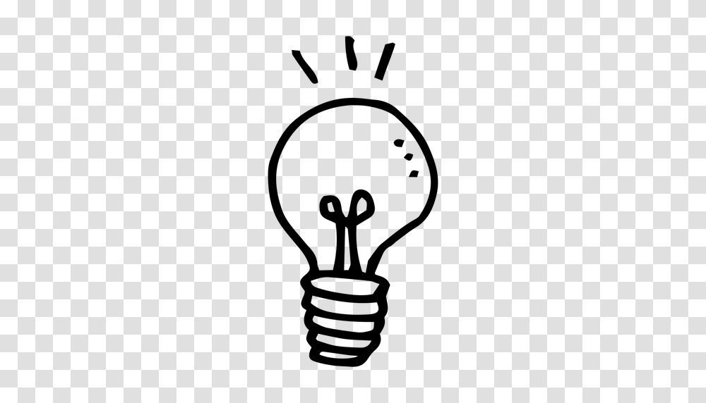 Light Bulb Doodle Icon, Gray, World Of Warcraft Transparent Png