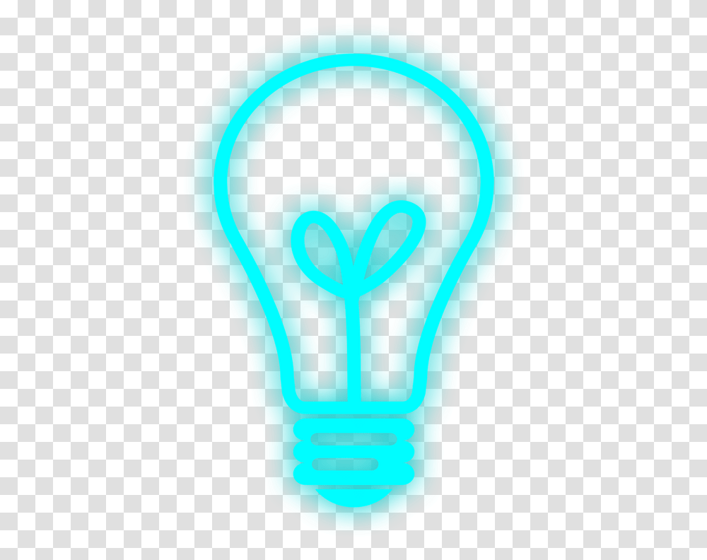 Light Bulb Electricity Light Bulb Neon Icon, Lightbulb,  Transparent Png