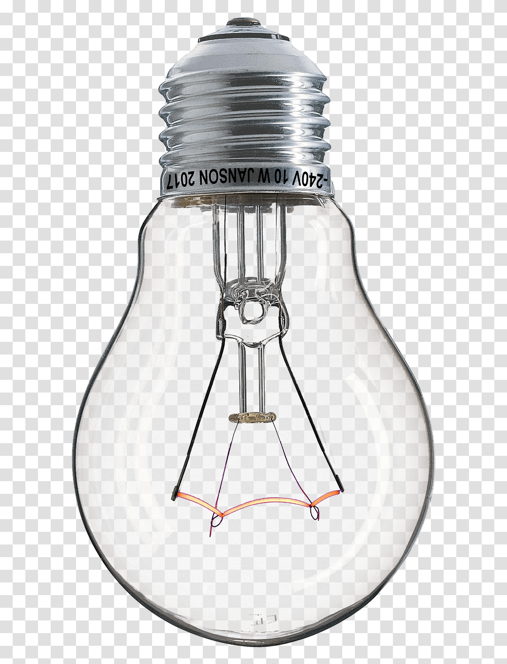 Light Bulb Filament Glows Free Picture Glhbirne Glhwendel, Lightbulb, Mixer, Appliance, Jar Transparent Png