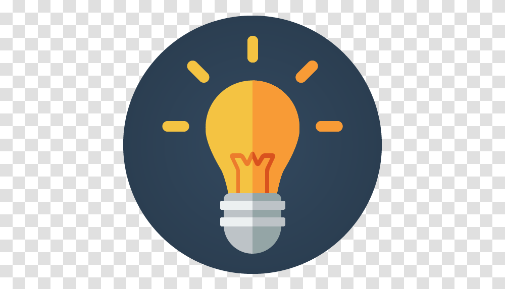 Light Bulb Free Icon Of Modern Flat Icon, Lightbulb, Balloon, Lighting Transparent Png