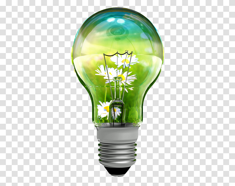 Light Bulb Go Green, Lightbulb, Lighting Transparent Png