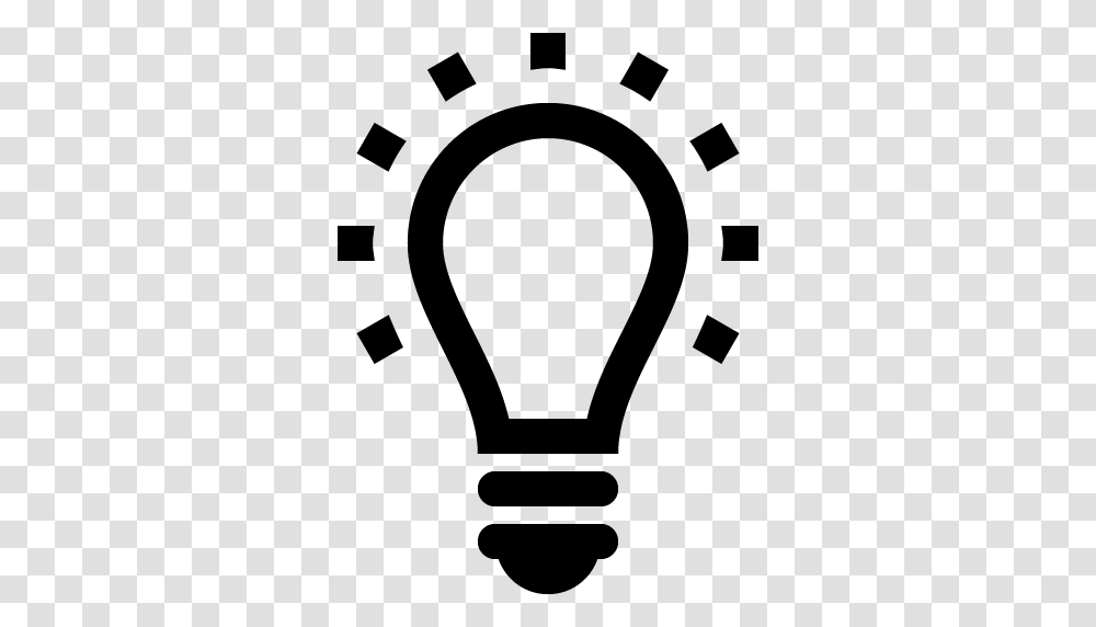 Light Bulb Icon, Gray, World Of Warcraft Transparent Png