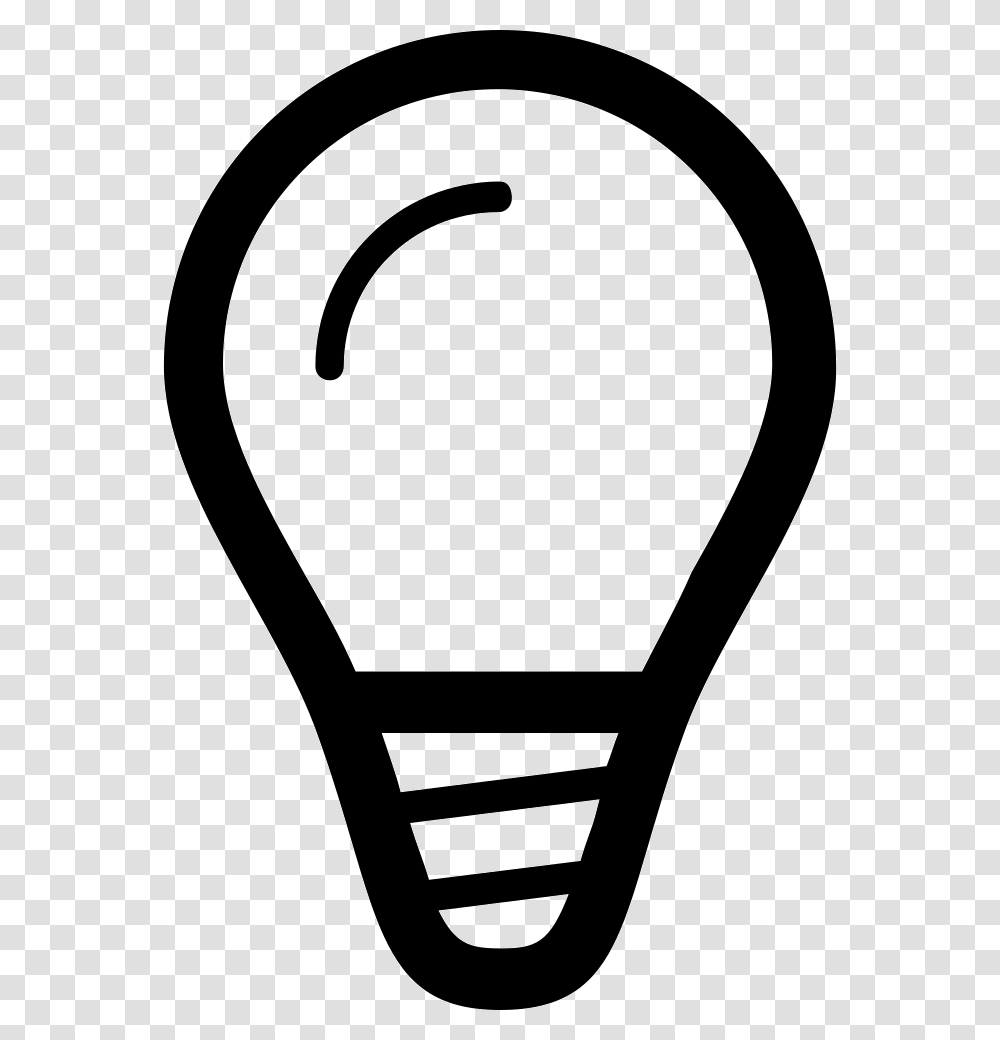 Light Bulb Icon, Lightbulb, Stencil, Rug Transparent Png