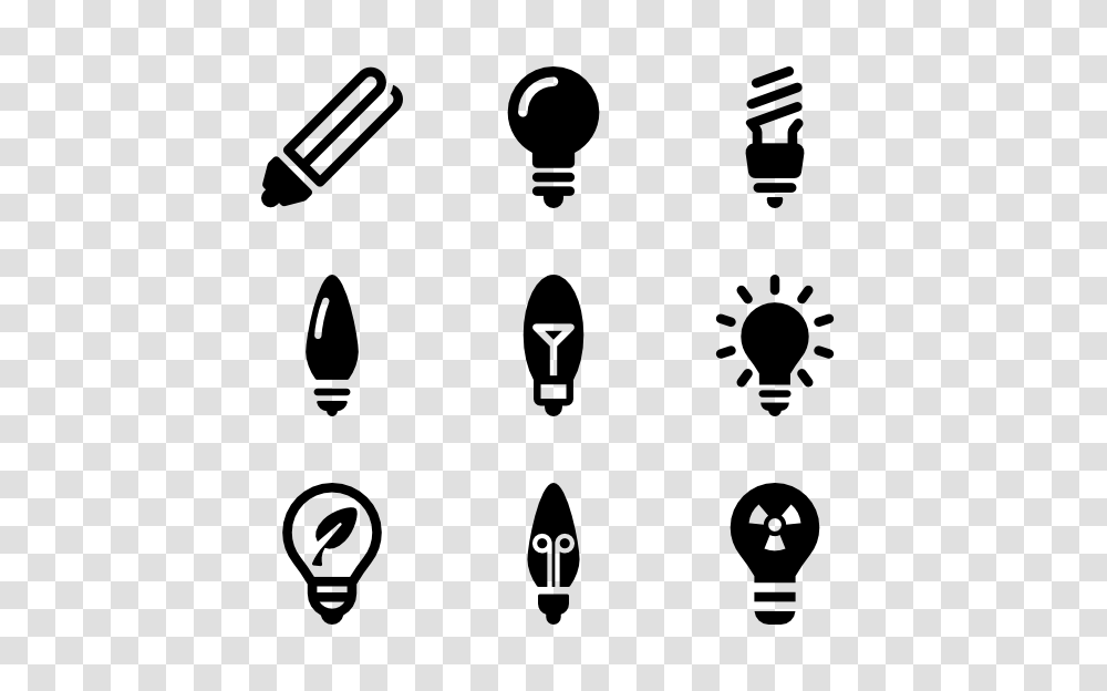 Light Bulb Icon Packs, Gray, World Of Warcraft Transparent Png