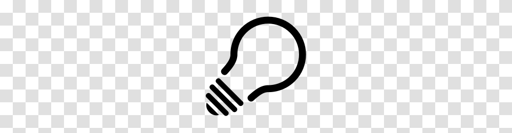 Light Bulb Icons Noun Project, Gray, World Of Warcraft Transparent Png