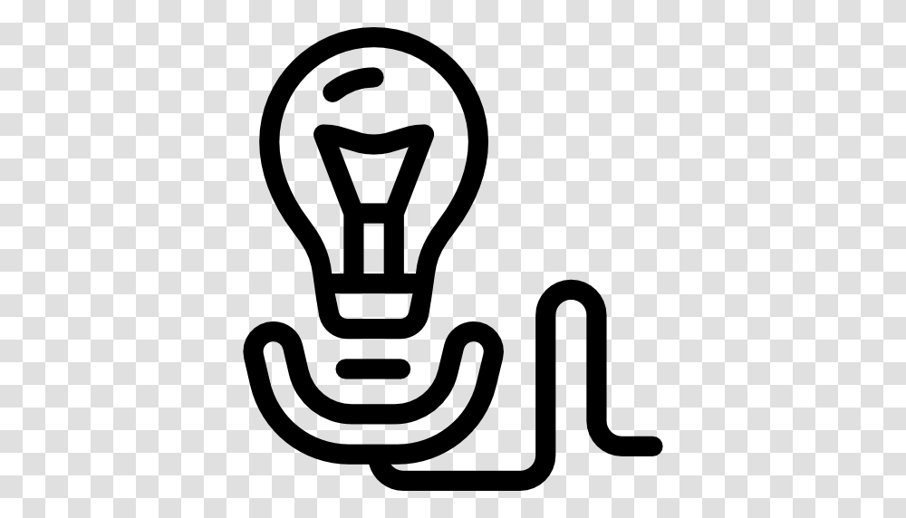Light Bulb Idea Bulb Idea Bulb Icon, Lightbulb, Lawn Mower, Tool, Stencil Transparent Png