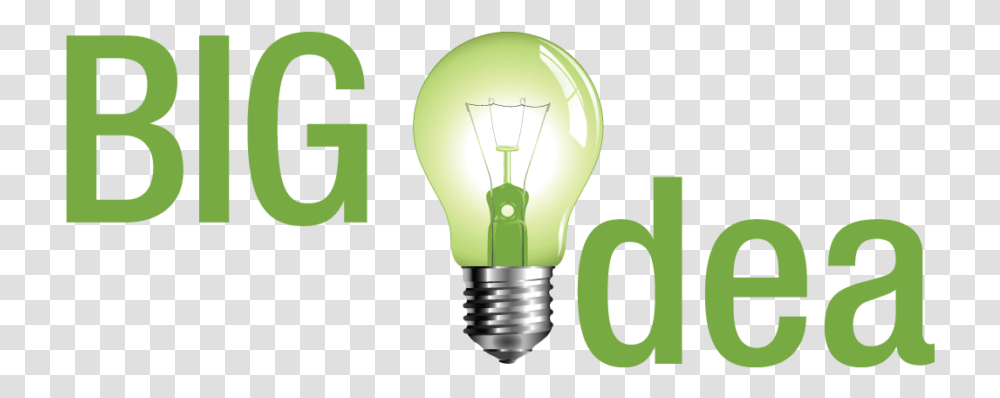 Light Bulb Image Bulb Logo Big Idea, Lightbulb, Green, Lamp, Lighting Transparent Png