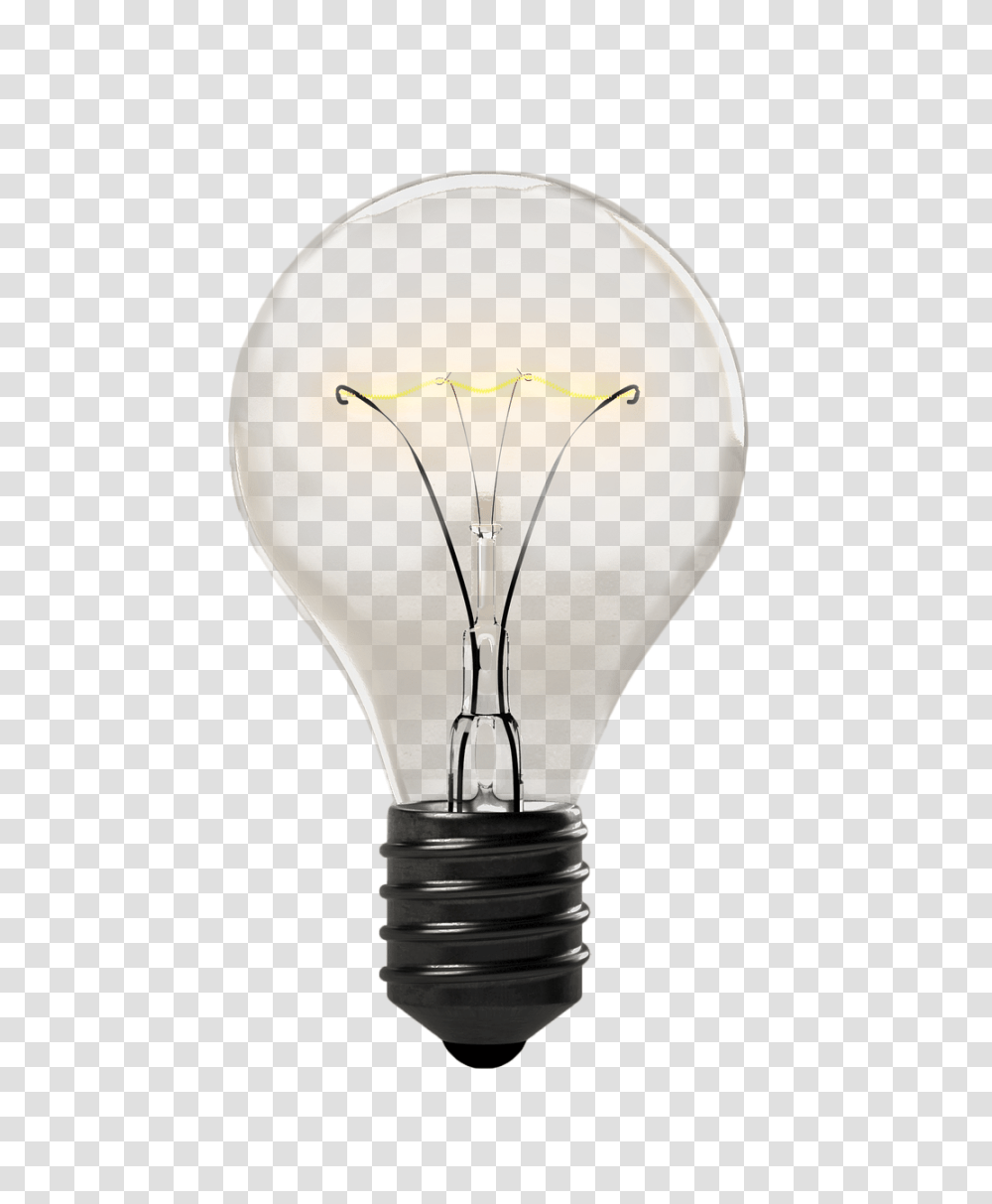 Light Bulb Isolated Light Bulb No Background, Lamp, Lightbulb,  Transparent Png
