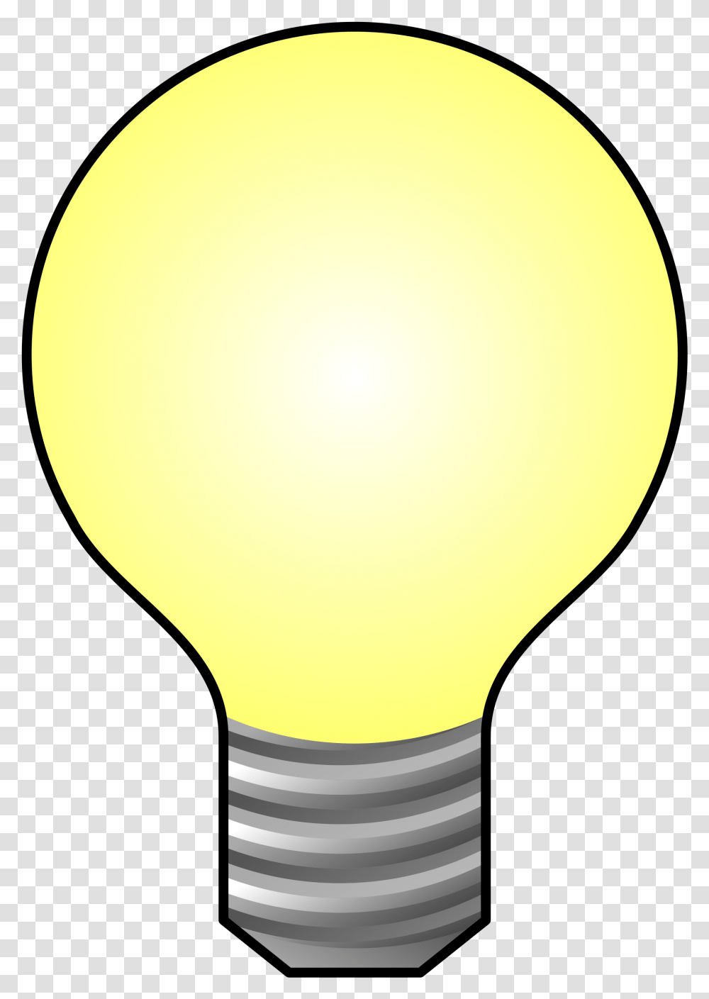 Light Bulb, Lightbulb, Balloon Transparent Png