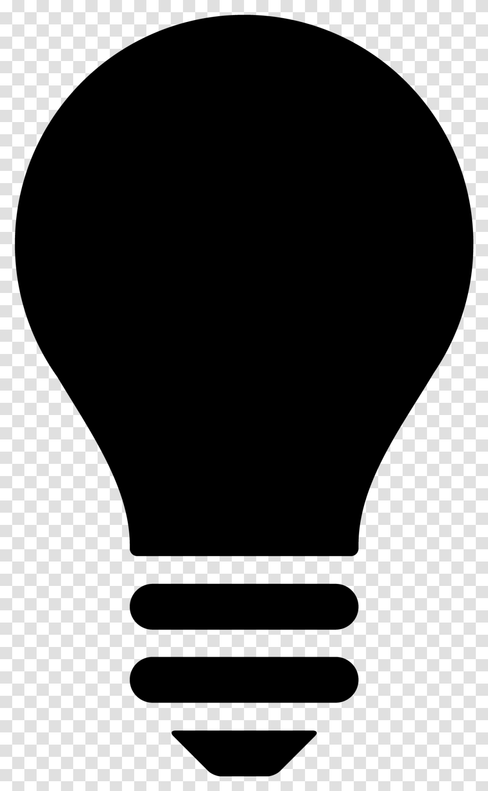 Light Bulb, Lightbulb, Silhouette, Flare Transparent Png