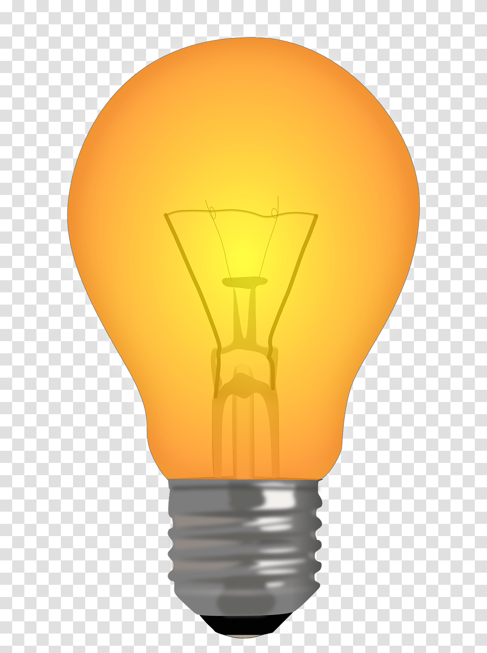 Light Bulb Lit, Lightbulb, Balloon, Lighting Transparent Png