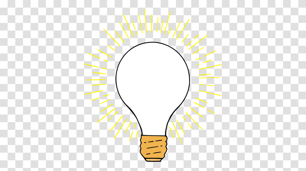 Light Bulb Or An Idea Symbol, Lightbulb, Poster, Advertisement, Land Transparent Png