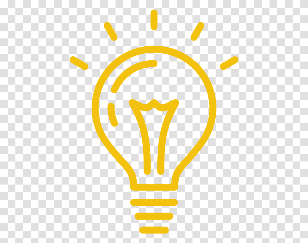 Light Bulb Orange Light Bulb Icon, Lightbulb Transparent Png