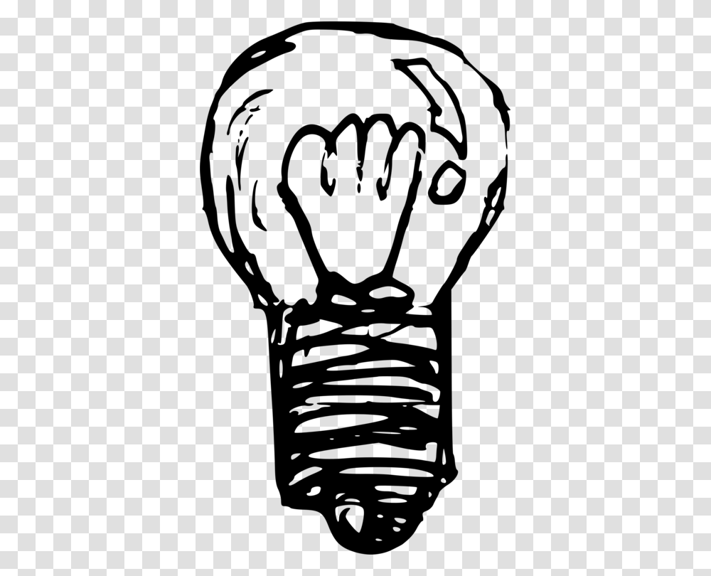 Light Bulb Outline Light Bulb Sketch, Gray, World Of Warcraft Transparent Png