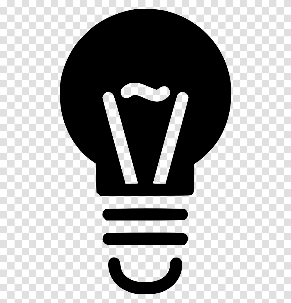 Light Bulb, Stencil, Silhouette, Machine Transparent Png