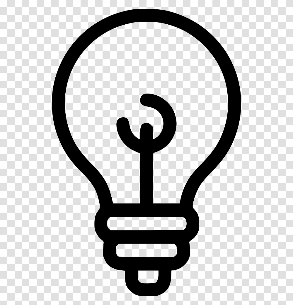 Light Bulb Vector Bulb Icon, Lightbulb, Stencil Transparent Png