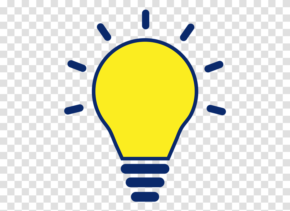 Light Bulb Vector, Lightbulb Transparent Png