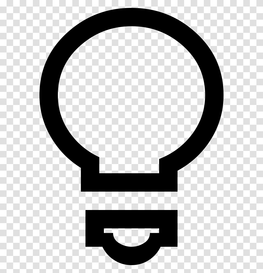 Light Bulb Ville De Saint Etienne, Lightbulb, Stencil Transparent Png