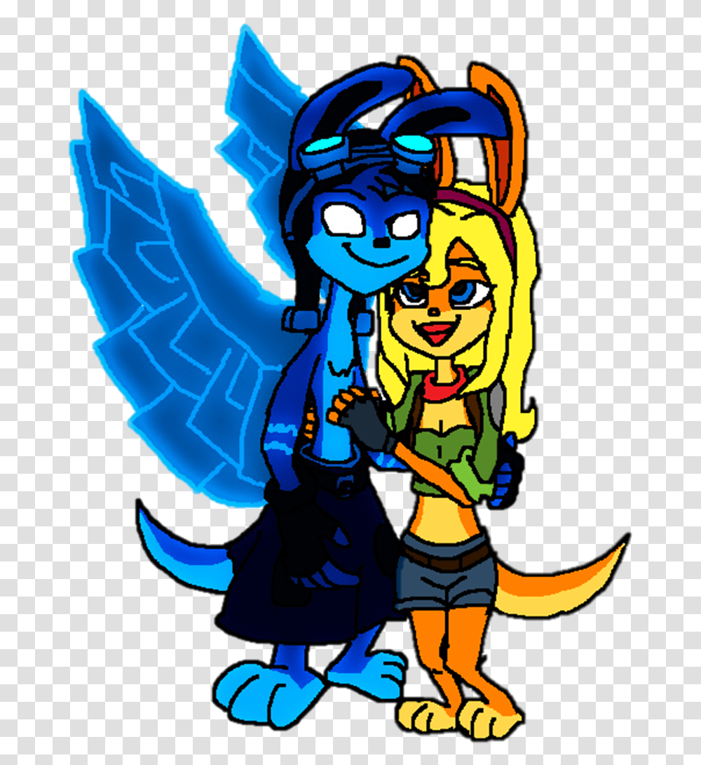 Light Daxter And Tess Dont Mess With Tess And Daxter Kiss, Person, Human, Graphics, Art Transparent Png
