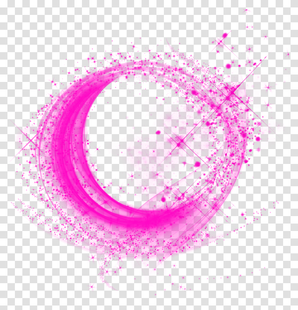 Light Effect Border Simple Stylish Starlight And Circle, Poster, Advertisement Transparent Png