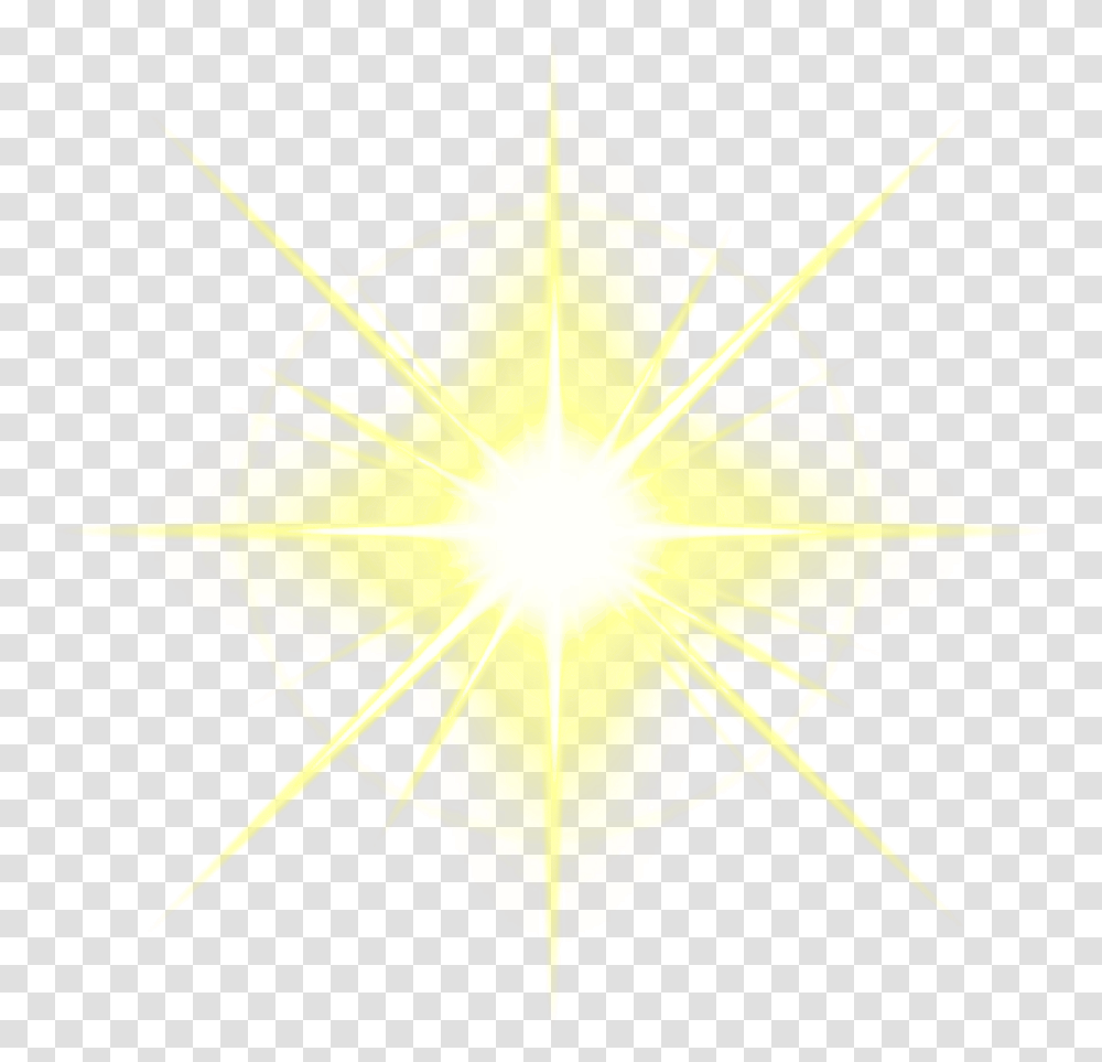 Light Flare Clipart Glowing Star Sparkle Picsart, Sunlight, Outdoors, Sky, Nature Transparent Png